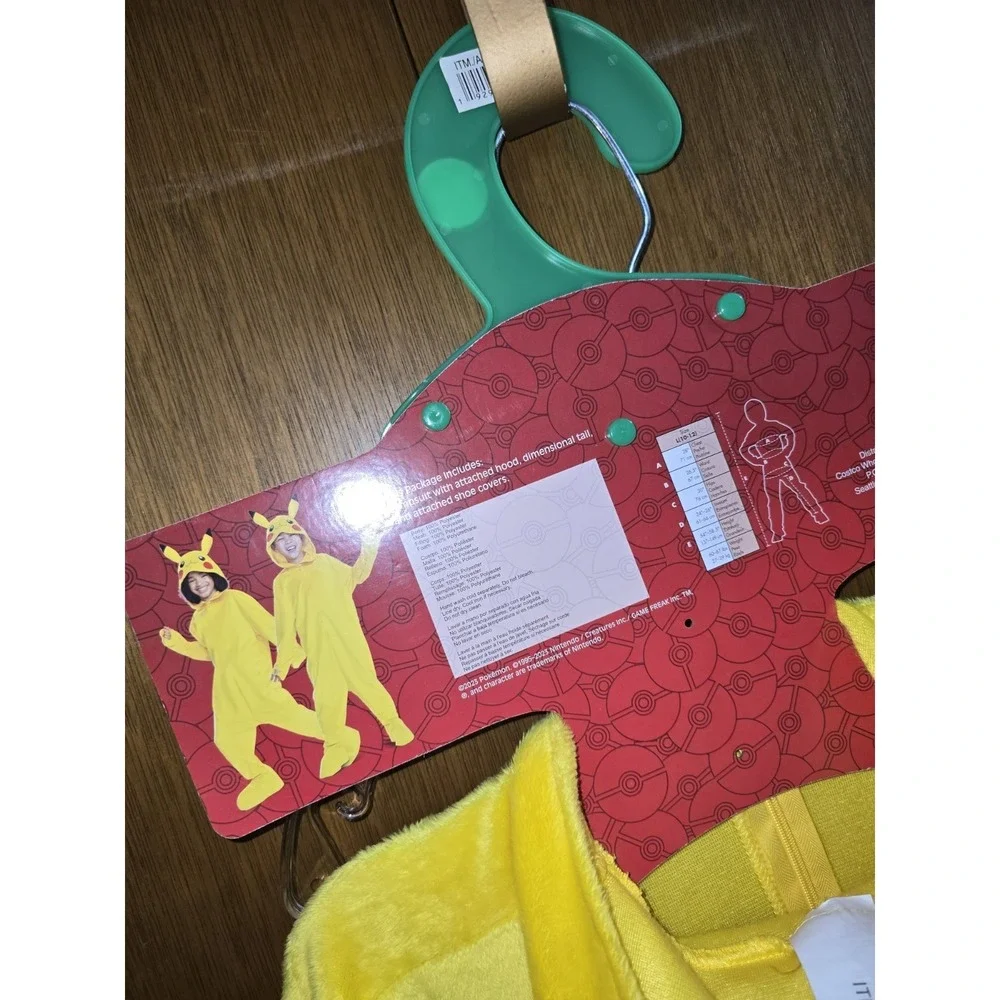Pokemon‎ - Pikachu Child Halloween Costume /Disguise - Size L ( 10/12) - Picture 8 of 8